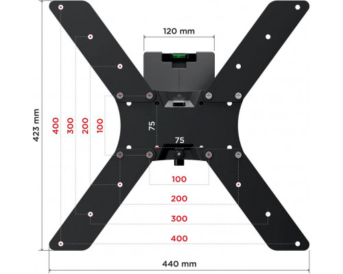 Кронштейн Holder LCD-5520-B черный