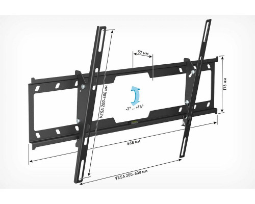 Кронштейн Holder LCD-T6628-B черный