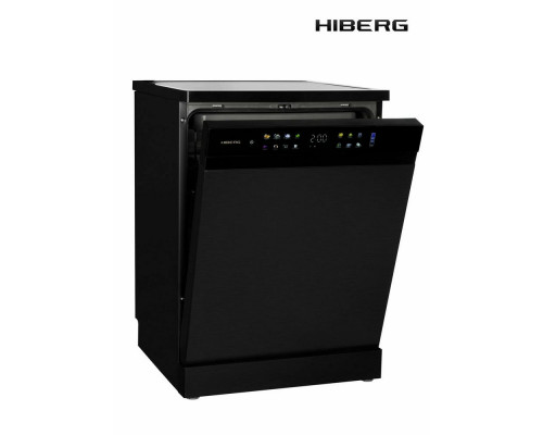 Посудомоечная машина HIBERG i-F 6815 LB черный Посудомоечная машина HIBERG i-F 6815 LB черный