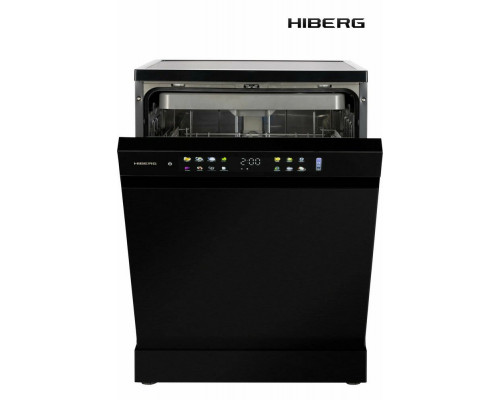 Посудомоечная машина HIBERG i-F 6815 LB черный Посудомоечная машина HIBERG i-F 6815 LB черный