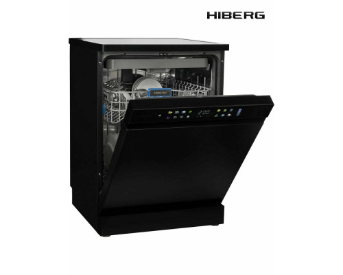 Посудомоечная машина HIBERG i-F 6815 LB черный Посудомоечная машина HIBERG i-F 6815 LB черный
