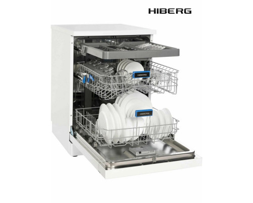 Посудомоечная машина HIBERG i-F 6815 LW белый Посудомоечная машина HIBERG i-F 6815 LW белый