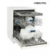 Посудомоечная машина HIBERG i-F 6815 LW белый