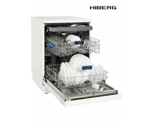 Посудомоечная машина HIBERG i-F 6815 LW белый Посудомоечная машина HIBERG i-F 6815 LW белый