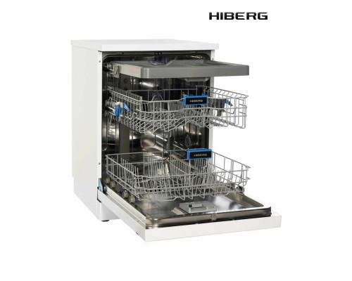 Посудомоечная машина HIBERG i-F 6815 LW белый Посудомоечная машина HIBERG i-F 6815 LW белый