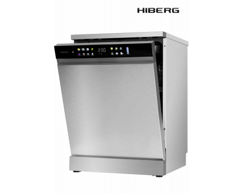 Посудомоечная машина HIBERG i-F 6815 LX нержавеющая сталь Посудомоечная машина HIBERG i-F 6815 LX нержавеющая сталь