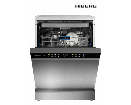 Посудомоечная машина HIBERG i-F 6815 LX нержавеющая сталь Посудомоечная машина HIBERG i-F 6815 LX нержавеющая сталь