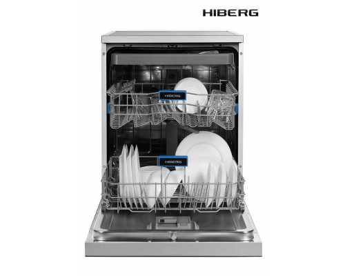 Посудомоечная машина HIBERG i-F 6815 LX нержавеющая сталь Посудомоечная машина HIBERG i-F 6815 LX нержавеющая сталь
