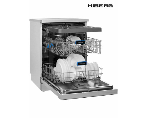 Посудомоечная машина HIBERG i-F 6815 LX нержавеющая сталь Посудомоечная машина HIBERG i-F 6815 LX нержавеющая сталь