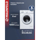 Стиральная машина Maunfeld MFWM106WH051 белая