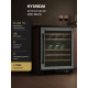 Винный шкаф Hyundai HBWC 0861 DU черный