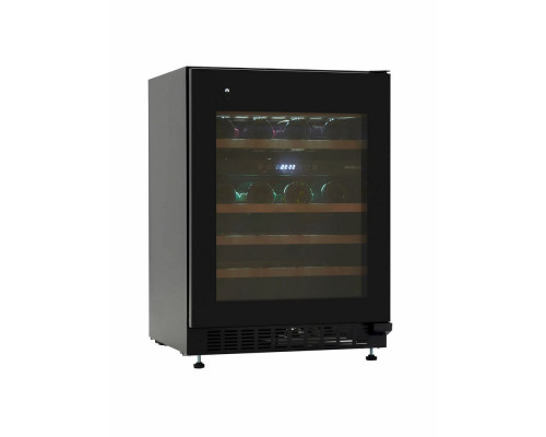 Винный шкаф Hyundai HBWC 0862 DUT черный Винный шкаф Hyundai HBWC 0862 DUT черный