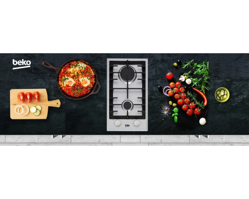 Варочная поверхность Beko HDCG 32221 FX нержавеющая сталь Варочная поверхность Beko HDCG 32221 FX нержавеющая сталь