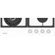 Варочная поверхность Hotpoint HGS 62F/WH белый