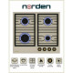 Варочная поверхность NORDEN ANTIQUE 64G BG RUSTIC FFD бежевый