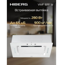Варочная поверхность HIBERG VMF 6191 W белый