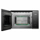 Встраиваемая микроволновая печь Kuppersberg HMW 651 BX черный/нержавеющая сталь