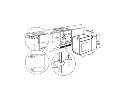 Духовой шкаф Electrolux EOD5F71X Духовой шкаф Electrolux EOD5F71X