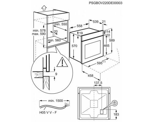 Духовой шкаф Electrolux EOF5H50BX нержавеющая сталь Духовой шкаф Electrolux EOF5H50BX нержавеющая сталь