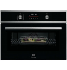 Духовой шкаф Electrolux EVL6E49X черный/серебристый