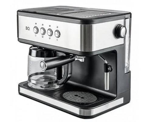 Кофеварка BQ CM1005 сталь/черный Кофеварка BQ CM1005 сталь/черный