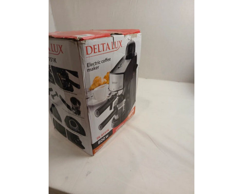 Кофеварка Delta LUX DL-8151К черная Кофеварка Delta LUX DL-8151К черная