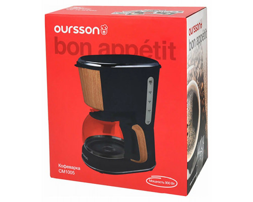 Кофеварка OURSSON CM1005/BL Кофеварка OURSSON CM1005/BL