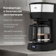 Кофеварка BQ CM1000 черный-стальной