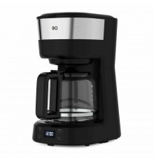 Кофеварка BQ CM1000 черный-стальной