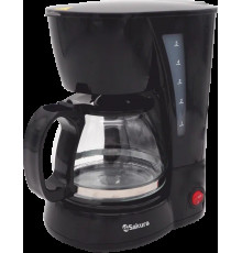 Кофеварка Sakura SA-6107BK черный