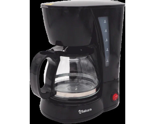 Кофеварка Sakura SA-6107BK черный Кофеварка Sakura SA-6107BK черный