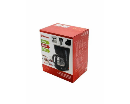 Кофеварка Sakura SA-6107BK черный Кофеварка Sakura SA-6107BK черный