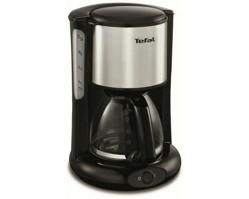 Кофеварка Tefal CM361838 серебристый/черный Кофеварка Tefal CM361838 серебристый/черный