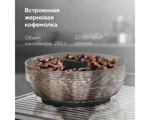 Кофеварка BQ CM5002 серебристый/черный Кофеварка BQ CM5002 серебристый/черный