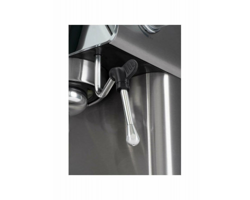 Кофеварка Hyundai HEM-4309 серебристый/черный Кофеварка Hyundai HEM-4309 серебристый/черный