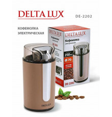 Кофемолка DELTA LUX DE-2202 бежевая
