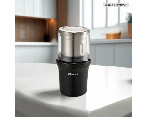 Кофемолка Sakura SA-6162BK черный Кофемолка Sakura SA-6162BK черный