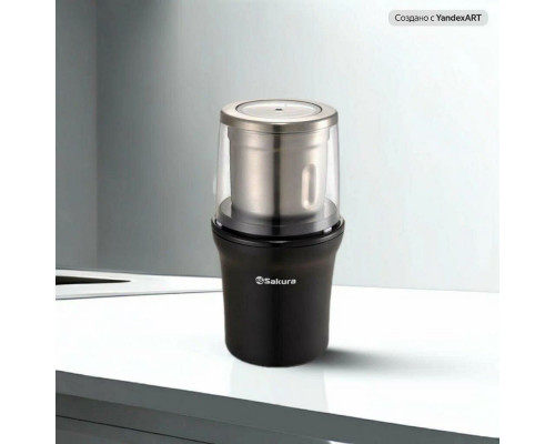 Кофемолка Sakura SA-6162BK черный Кофемолка Sakura SA-6162BK черный