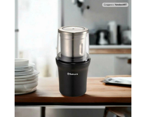Кофемолка Sakura SA-6162BK черный Кофемолка Sakura SA-6162BK черный