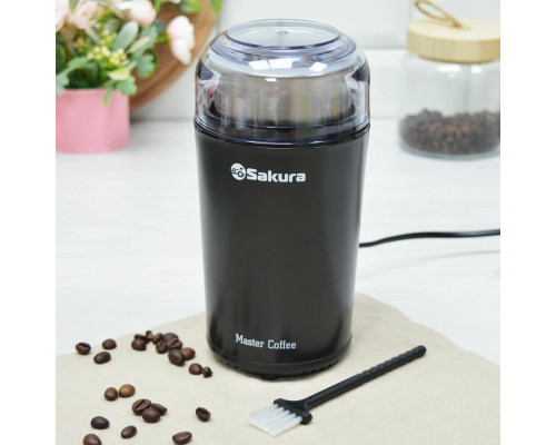 Кофемолка Sakura SA-6173BK черный Кофемолка Sakura SA-6173BK черный