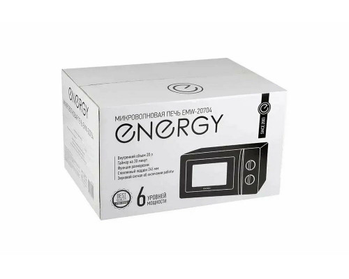 Микроволновая печь ENERGY EMW-20704 черный Микроволновая печь ENERGY EMW-20704 черный