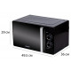 Микроволновая печь Pioneer MW361S черный