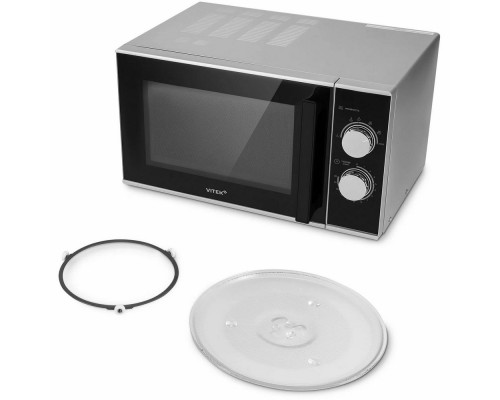 Микроволновая печь Vitek VT-MW0823 серебристый/черный Микроволновая печь Vitek VT-MW0823 серебристый/черный