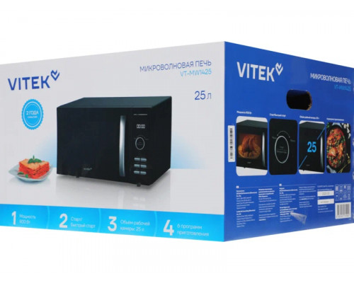 Микроволновая печь Vitek VT-MW1425 черный Микроволновая печь Vitek VT-MW1425 черный