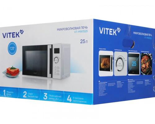 Микроволновая печь Vitek VT-MW1525 белый Микроволновая печь Vitek VT-MW1525 белый