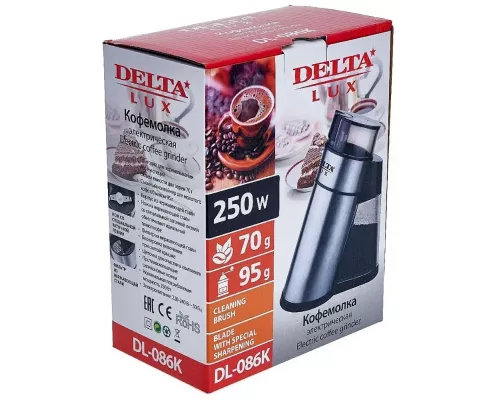 Кофемолка Delta LUX DL-086К