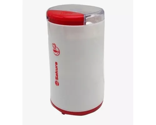 Кофемолка Sakura SA-6158WR бел/крас