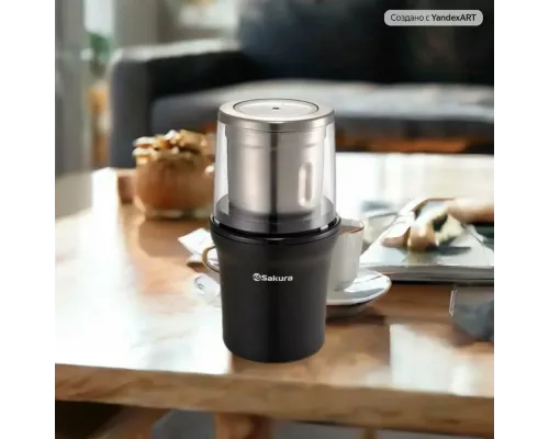 Кофемолка Sakura SA-6162BK черный