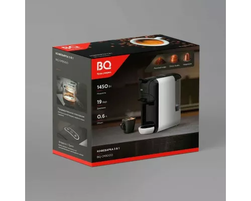 Кофеварка BQ CM3000 черный-красный