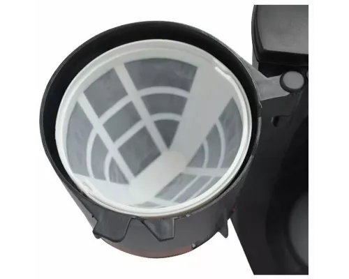 Кофеварка Delta LUX DL-8152 черная с красным